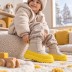 Детские мини угги UGG Kids Mini Weather Hybrid Mustard Seed/Summer Wheat