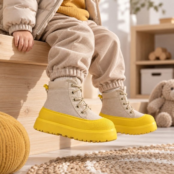 Детские ботинки UGG Kids Neumel Hybrid Mustard Seed / Summer