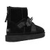 Men`s UGG Classic Ultra Mini Hybrid Strap Short Boots Black