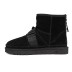 Men`s UGG Classic Ultra Mini Hybrid Strap Short Boots Black