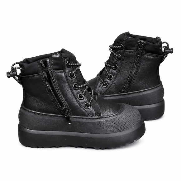 Детские ботинки UGG Kids Neumel Hybrid Leather Black