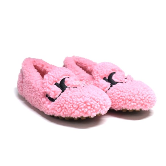 UGG Hailey Fluff Loafer Pink