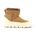 Женские мини угги с галошами Ugg Classic Mini Weather Hybrid Whitecap