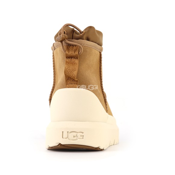 Женские мини угги с галошами Ugg Classic Mini Weather Hybrid Whitecap