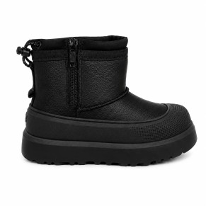 UGG Kids Mini Weather Hybrid Black Leather