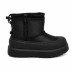 Детские мини угги UGG Kids Mini Weather Hybrid Black Leather
