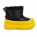 Детские мини угги UGG Kids Mini Weather Hybrid Black Leather Summer