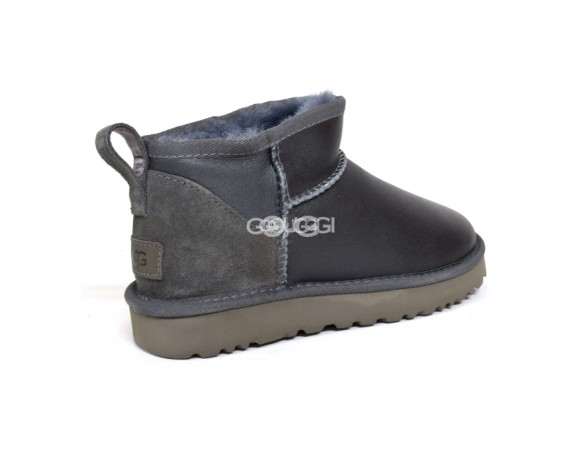 UGG Classic Ultra Mini Metallic Grey