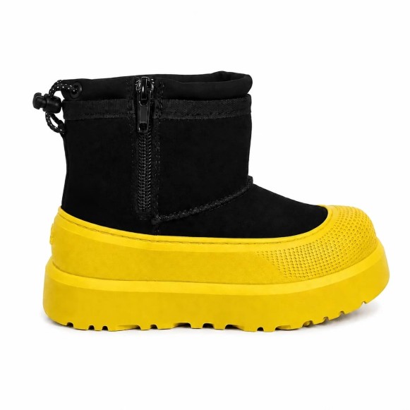 Детские мини угги UGG Kids Mini Weather Hybrid Black Summer