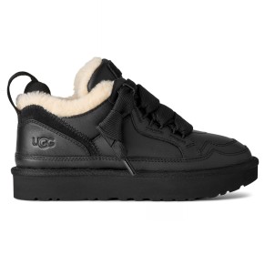 Ugg Lowmel Sneaker Leather Black