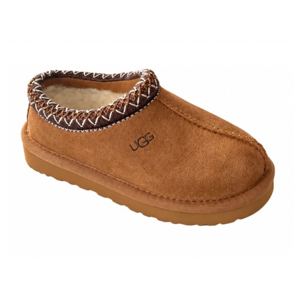 Детские слипоны Kids Tasman Slippers Chestnut