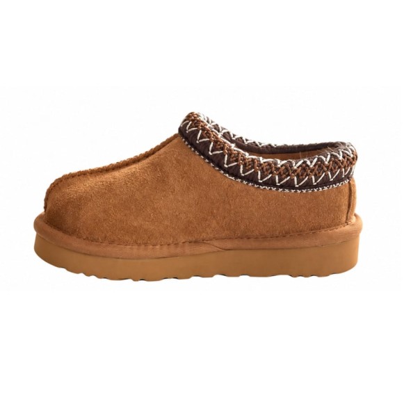 Детские слипоны Kids Tasman Slippers Chestnut