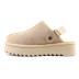 Goldenstar Clog Platform Sand