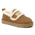 Женские слипоны Ugg Classic Fat Ding Slip On Chestnut
