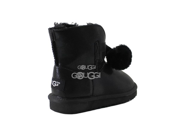 Kids Gita Metallic Black