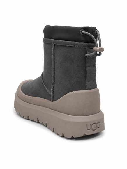 Мужские мини угги Ugg Classic Men Mini Weather Hybrid Grey