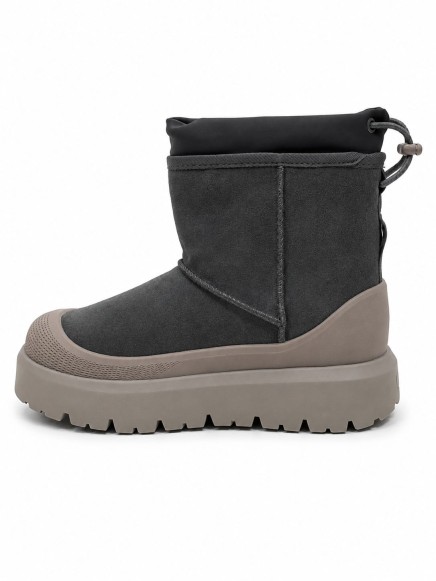 Мужские мини угги Ugg Classic Men Mini Weather Hybrid Grey