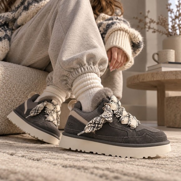 Женские кроссовки Ugg Lowmel Sneaker Smoke