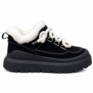 UGG Men.s Heritage Utility Sneaker Black