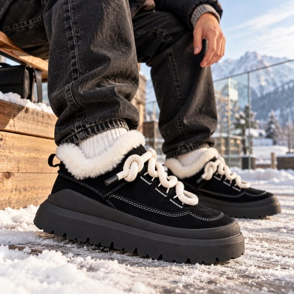 Мужские кроссовки UGG Men.s Heritage Utility Sneaker Black