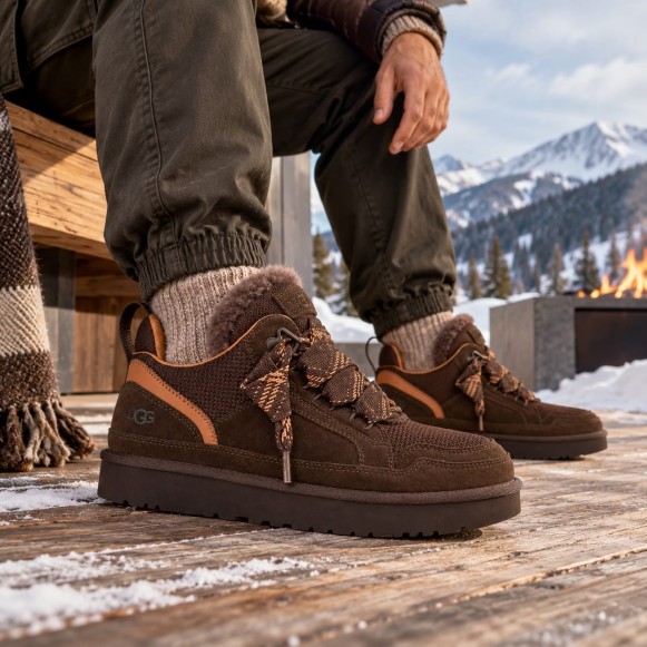 Мужские кроссовки Ugg Men.s Lowmel Sneaker Dusted Cocoa