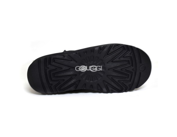 Ultra mini Leather Black