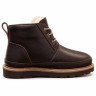 Ugg Mens Neumel Gentleman Leather Chocolate