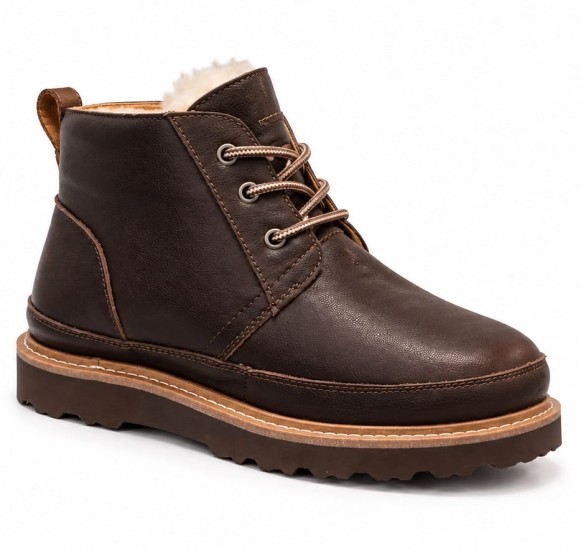 Мужские ботинки Ugg Mens Neumel Gentleman Leather Chocolate