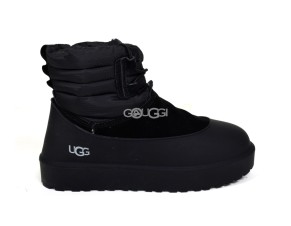 Classic Mini Lace-Up Weather Black.