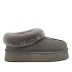 Женские слипоны на платформе Ugg Platform Slipper Grey