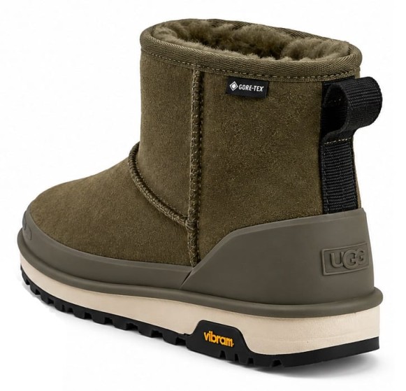 Мужские мини угги Ugg Mens Classic Mini Guard Gtx Boot Burnt Olive