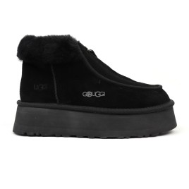 Ugg Funkette Platform Boots Black