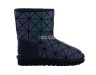 Jimmy Choo Issey Miyake Satin Black