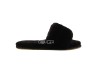Fluff Slide Slippers Chocolate