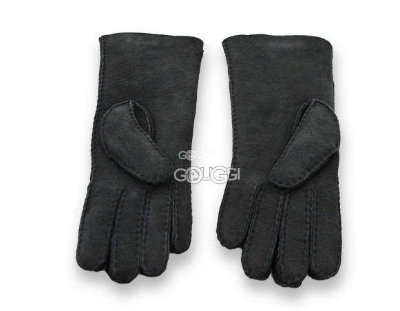 Женские удлиненные перчатки UGG Light Black - 10034