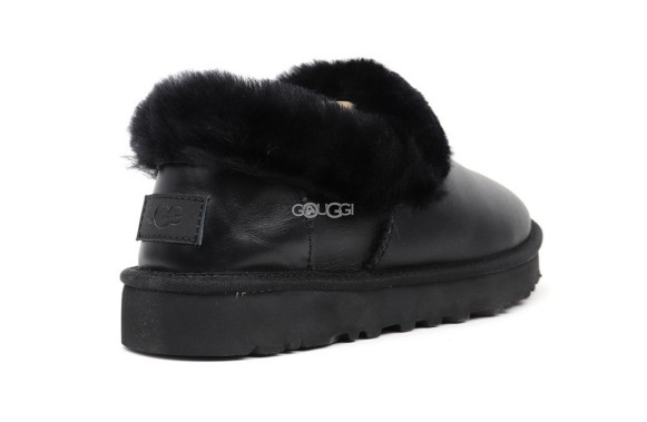 Nita Slipper Metallic Black
