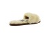 Fluff Slide Slippers Chestnut