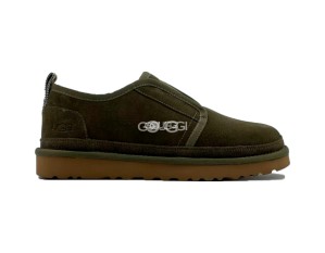 Mens Slippers Flex Khaki