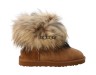 Mini Fox Fur Chestnut