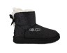 Mini Bailey Bow Sparkle Boot Black