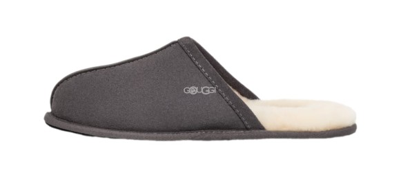 Ugg Mens Scuff Slipper Dark Grey