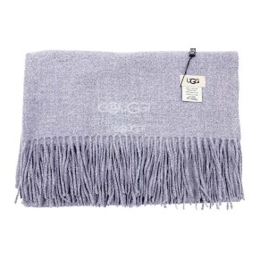 Светло-Cерый Шарф UGG