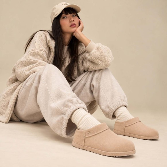 Женские клоги UGG Enwrap Clog Mustard Seed