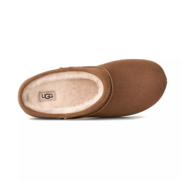 Женские клоги UGG Enwrap Clog Chestnut