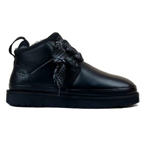 Ugg Mens Neumel Leather FT Moss Black